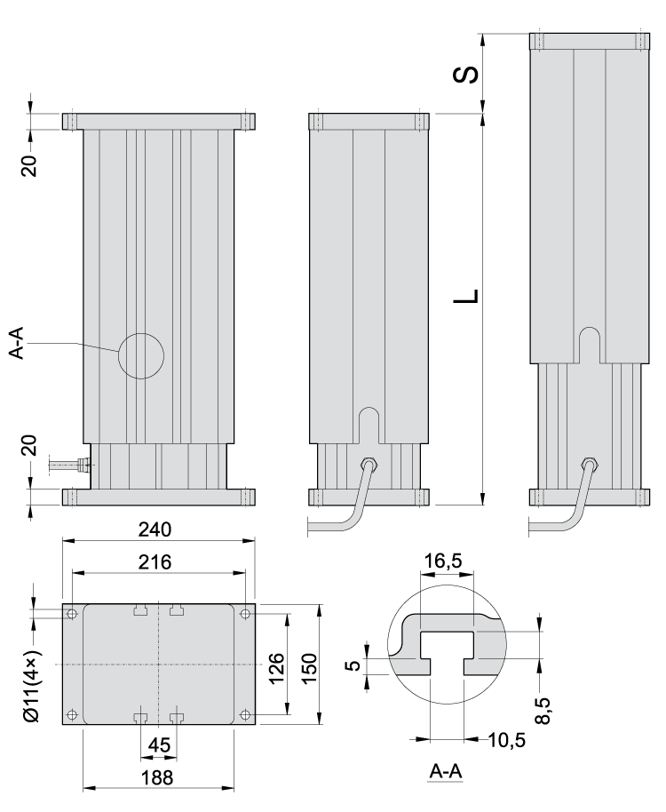 dimensions