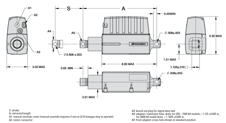 dimensions